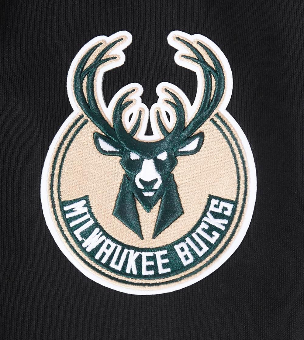 imagePro Standard Mens NBA Old English Crewneck SweatshirtBlack