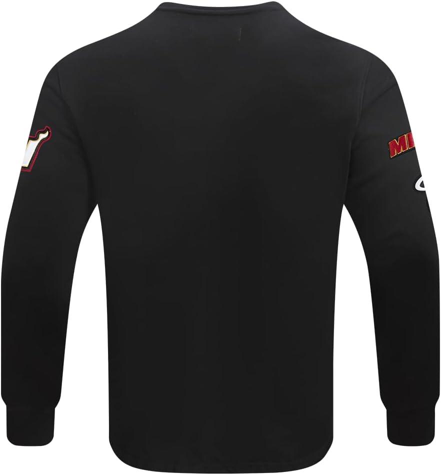 imagePro Standard Mens NBA Old English Crewneck SweatshirtBlack