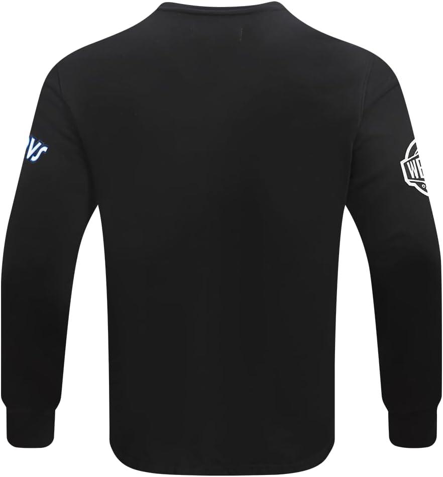 imagePro Standard Mens NBA Old English Crewneck SweatshirtBlack