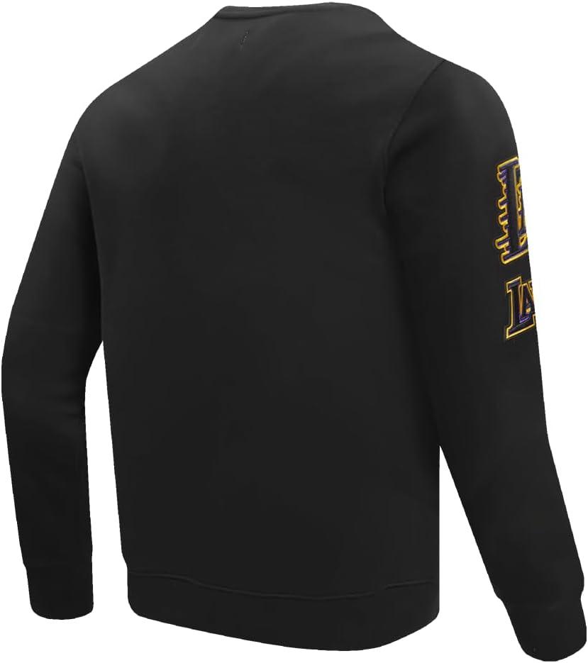 imagePro Standard Mens NBA Old English Crewneck SweatshirtBlack