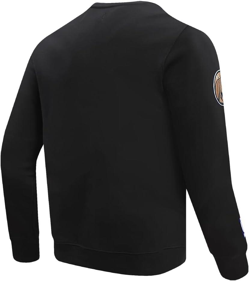 imagePro Standard Mens NBA Old English Crewneck SweatshirtBlack