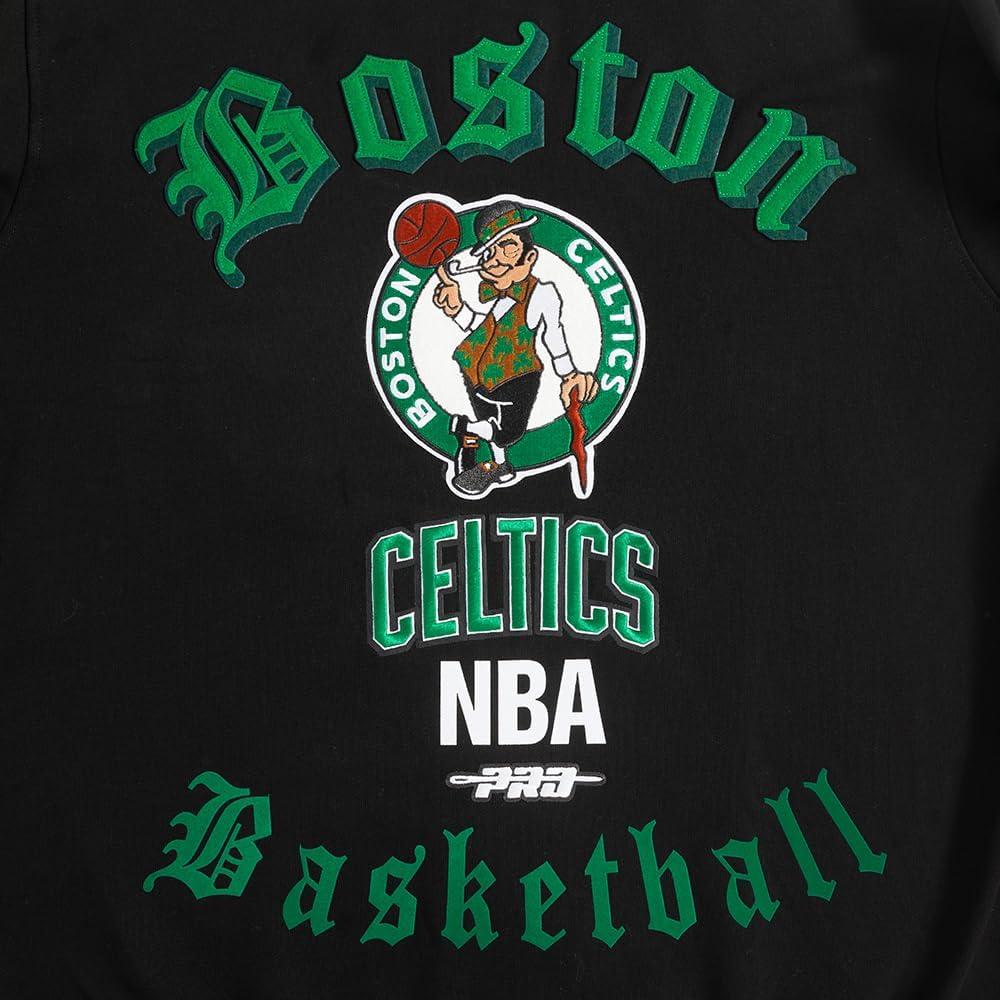 imagePro Standard Mens NBA Old English Crewneck SweatshirtBlack