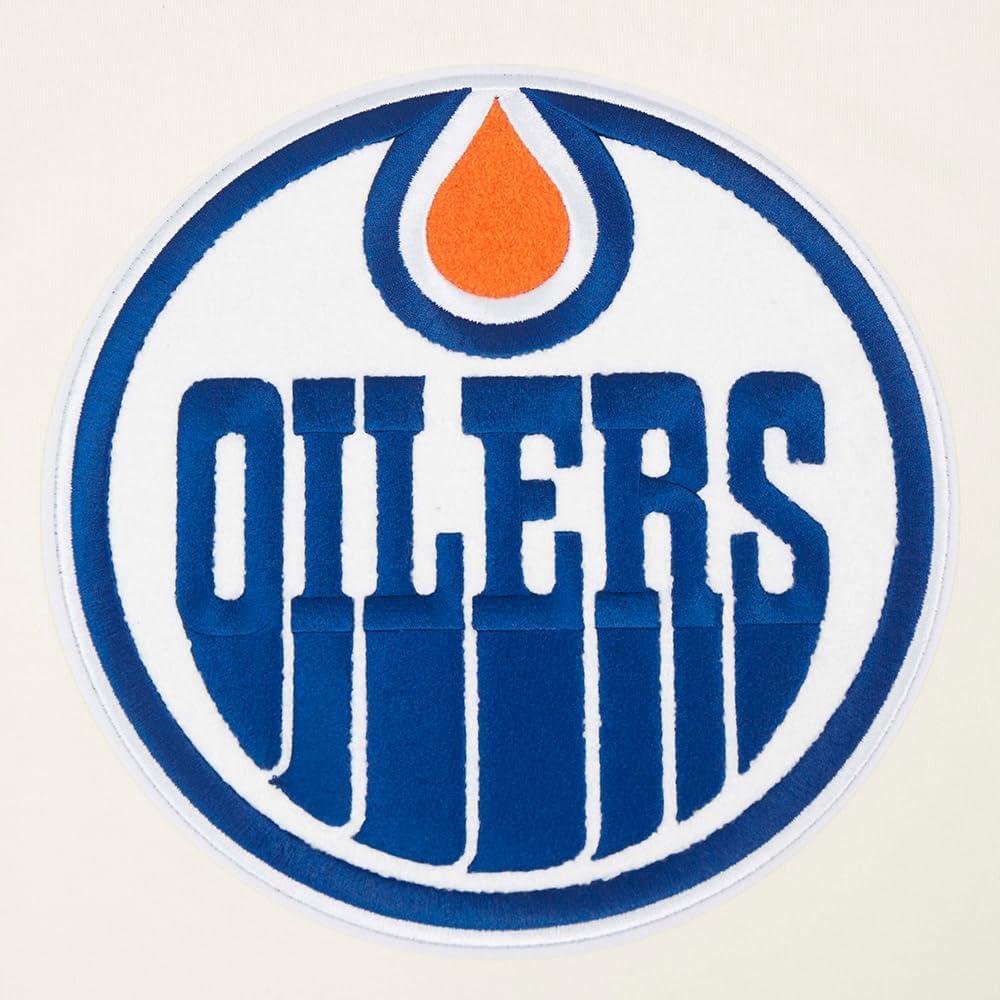 imagePro Standard Mens NBA Old English Crewneck SweatshirtEggshellDodger Blue