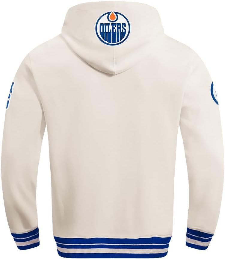 imagePro Standard Mens NBA Old English Crewneck SweatshirtEggshellDodger Blue