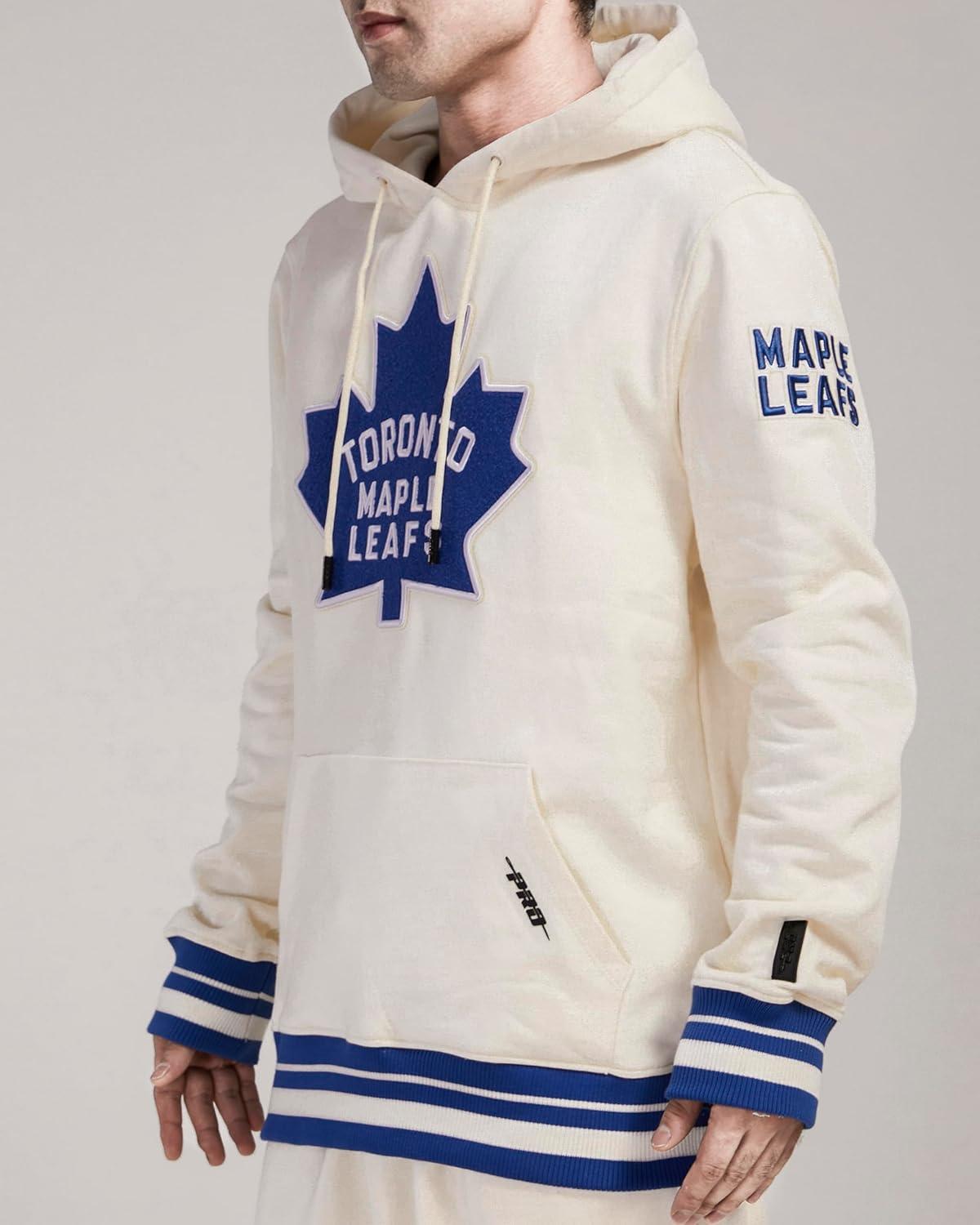 imagePro Standard Mens NBA Old English Crewneck SweatshirtEggshellDodger Blue