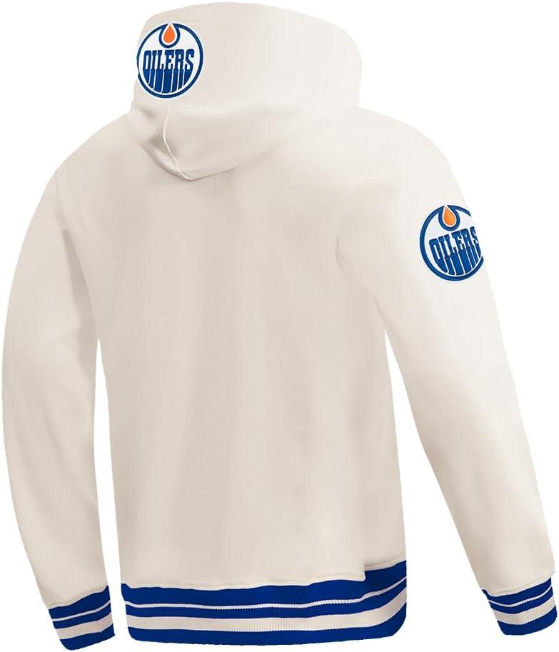 imagePro Standard Mens NBA Old English Crewneck SweatshirtEggshellDodger Blue