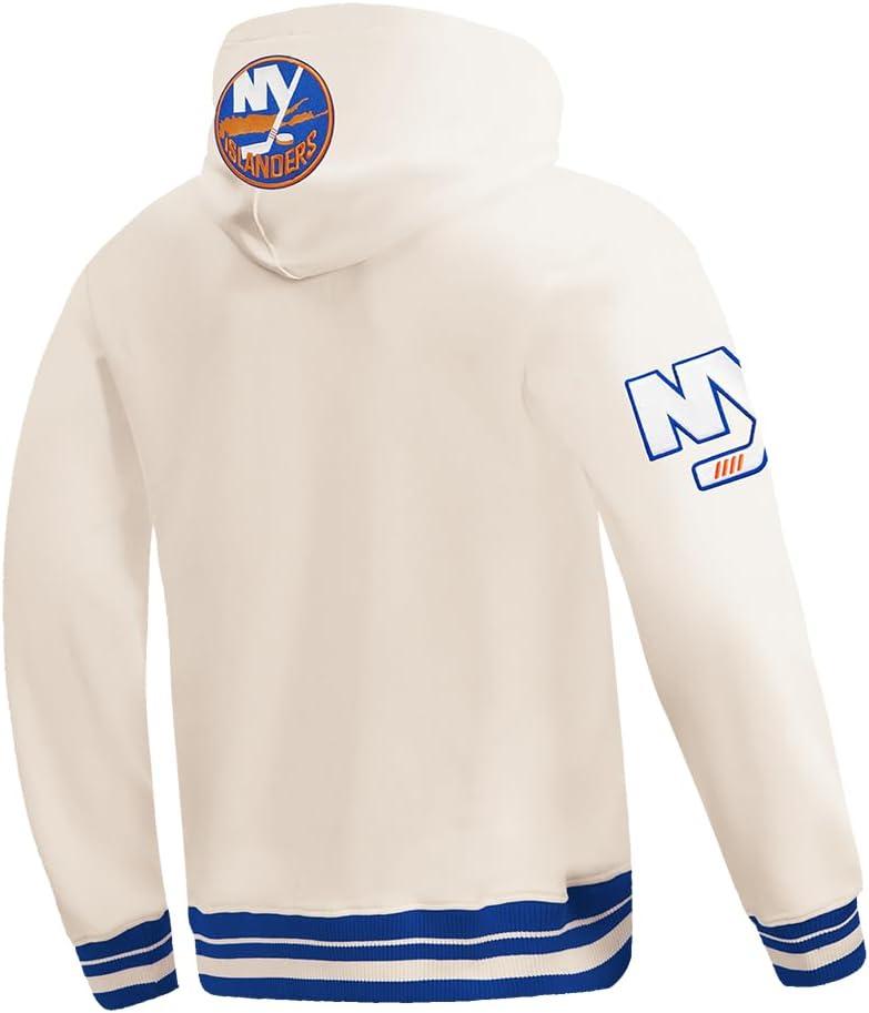 imagePro Standard Mens NBA Old English Crewneck SweatshirtEggshellRoyal Blue