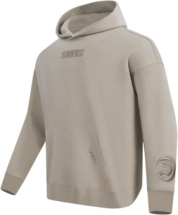 imagePro Standard Mens NBA Old English Crewneck SweatshirtHeather GrayBlack