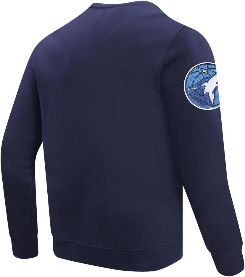 imagePro Standard Mens NBA Old English Crewneck SweatshirtMidnight Navy