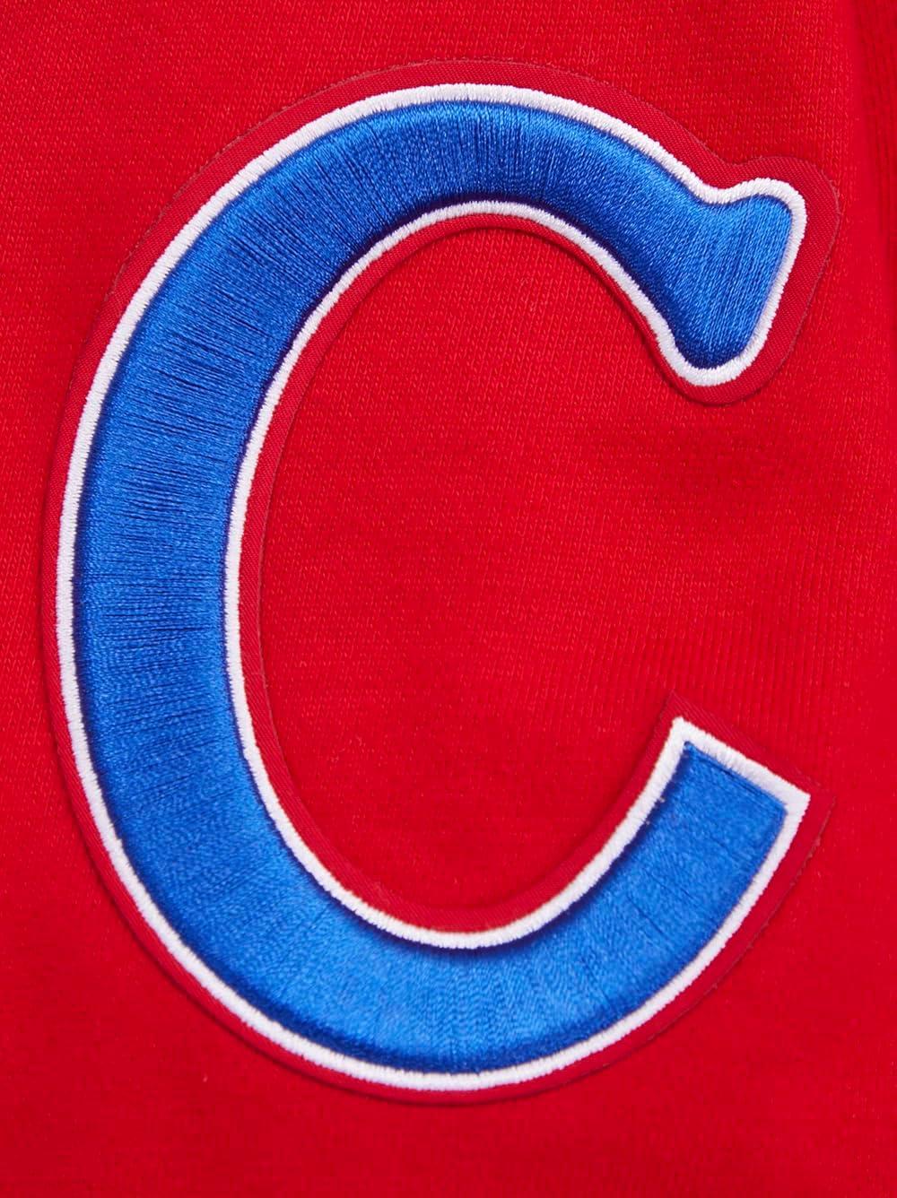 imagePro Standard Mens NBA Old English Crewneck SweatshirtRed