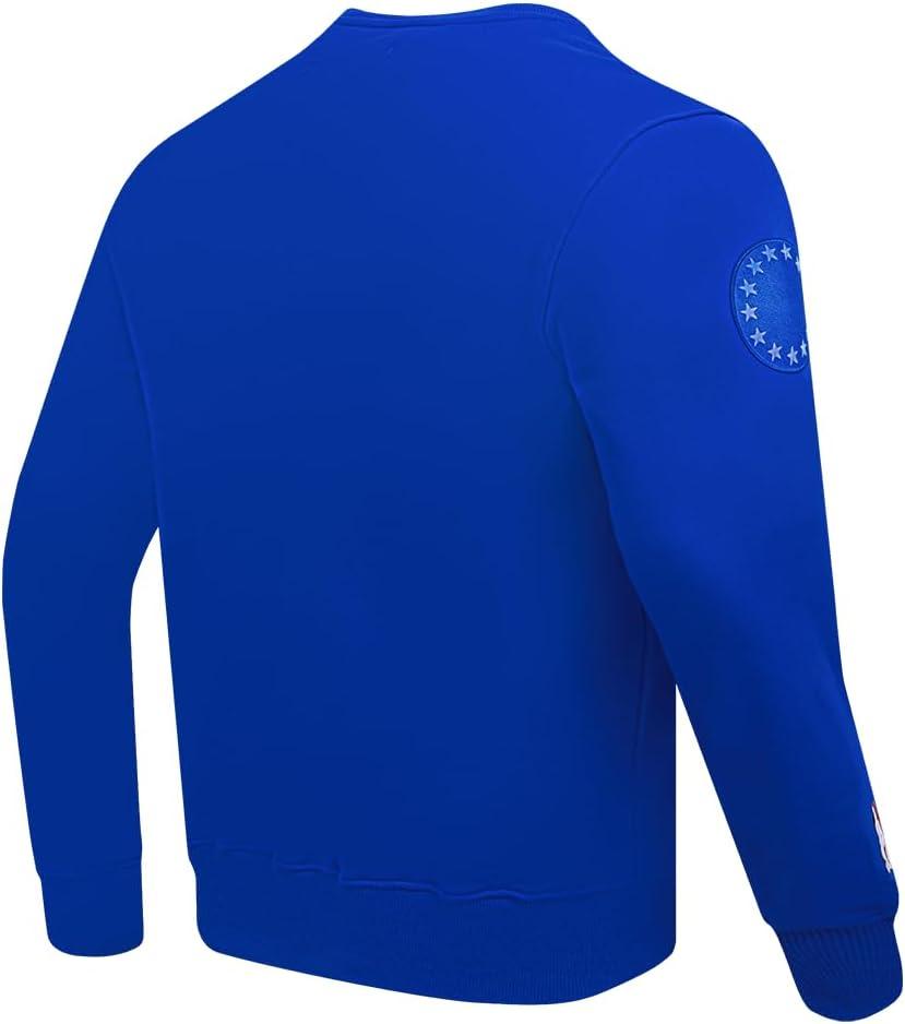 imagePro Standard Mens NBA Old English Crewneck SweatshirtRoyal Blue
