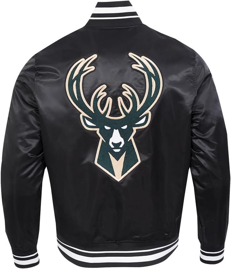 imagePro Standard Mens NBA Retro Classics Satin JacketBlack