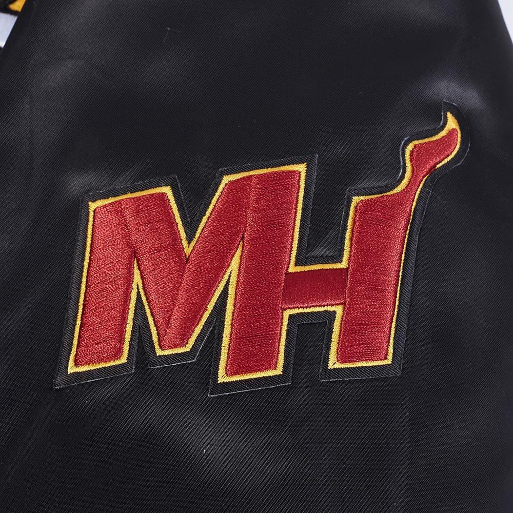 imagePro Standard Mens NBA Retro Classics Satin JacketBlack