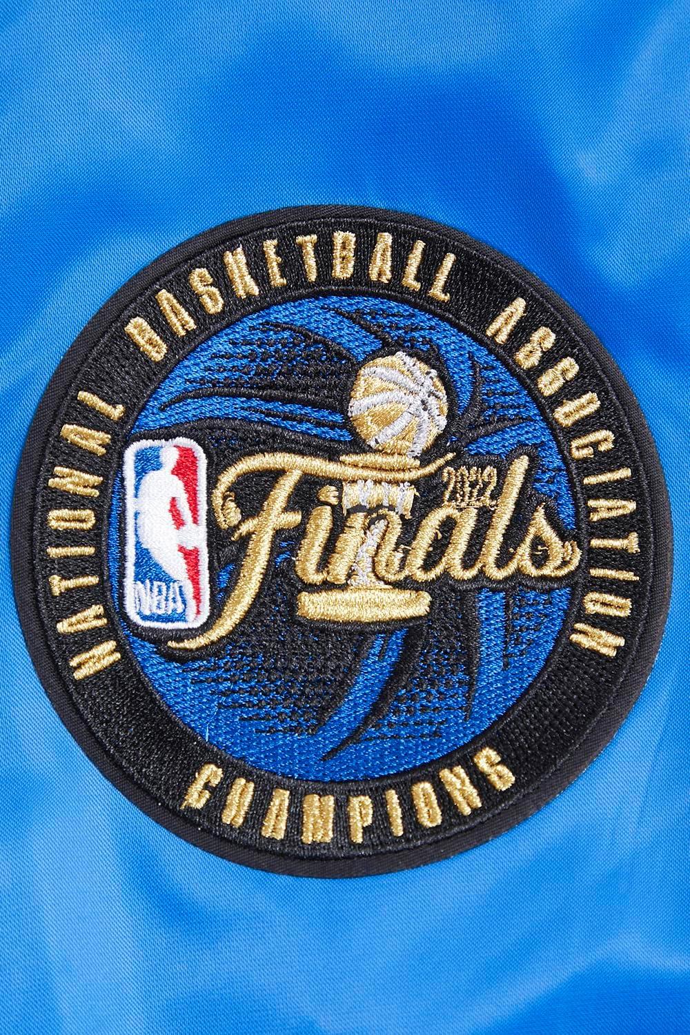 imagePro Standard Mens NBA Retro Classics Satin JacketRoyal Blue