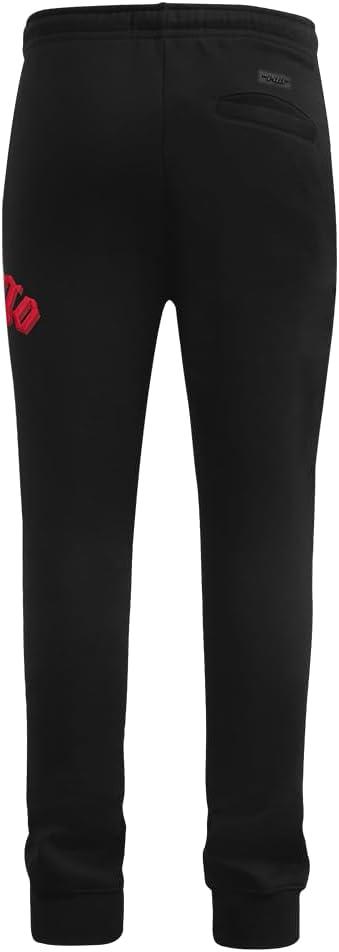 imagePro Standard Mens NHL Old English Rib SweatpantBlack