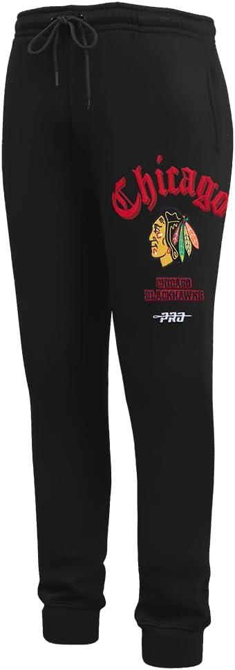 imagePro Standard Mens NHL Old English Rib SweatpantBlack
