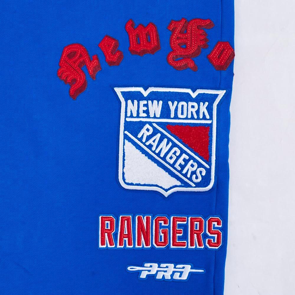 imagePro Standard Mens NHL Old English Rib SweatpantRoyal Blue