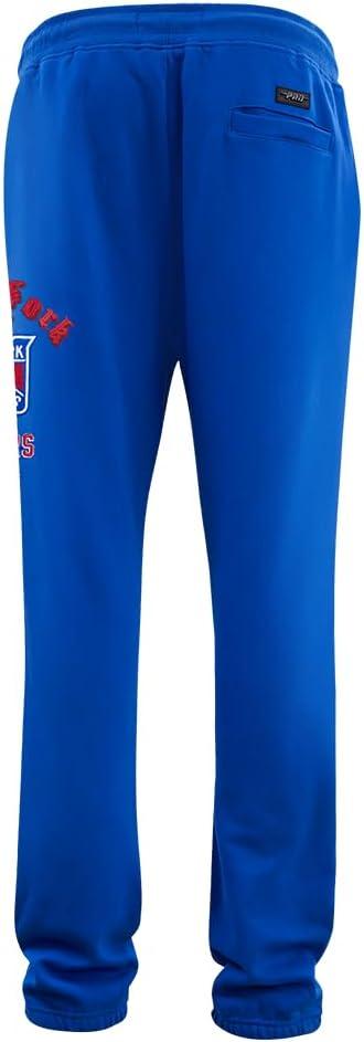 imagePro Standard Mens NHL Old English Rib SweatpantRoyal Blue