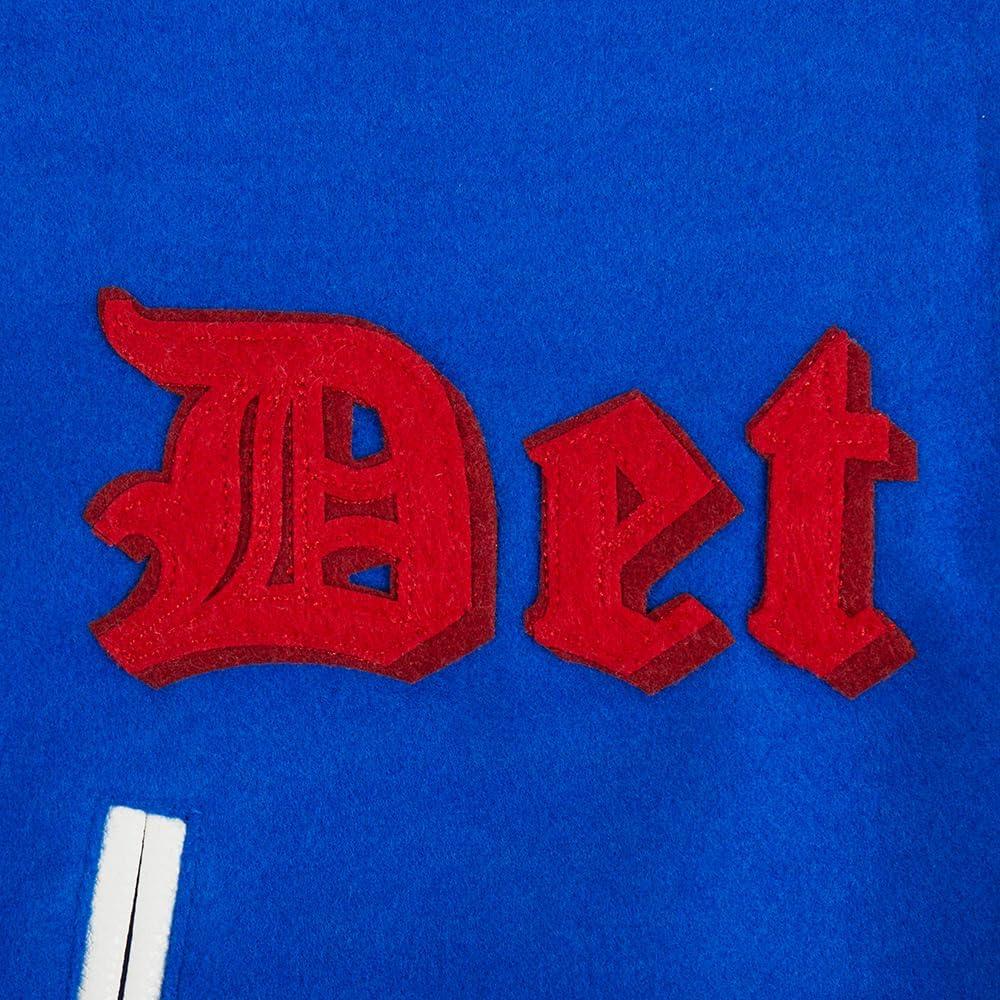 imagePro Standard Womens NBA Old English Varsity JacketRoyal BlueRed