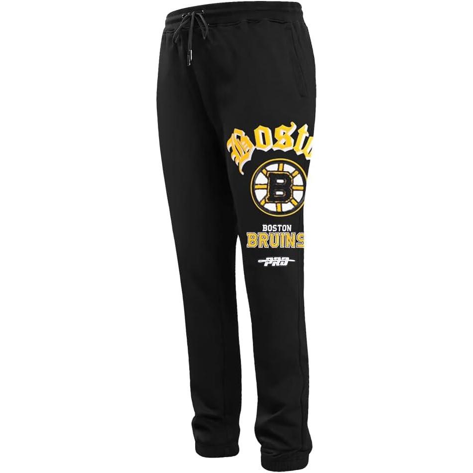 imagePro Standard Mens NHL Old English Rib SweatpantBlack
