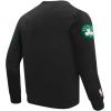 Pro Standard Mens NBA Old English Crewneck Sweatshirt(Black)