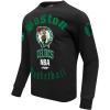 Pro Standard Mens NBA Old English Crewneck Sweatshirt(Black)