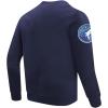 Pro Standard Mens NBA Old English Crewneck Sweatshirt(Midnight Navy)