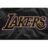 Pro Standard Mens NBA Retro Classics Satin Jacket(Black/Purple/Yellow)