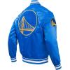 Pro Standard Mens NBA Retro Classics Satin Jacket(Royal Blue)