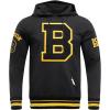 Pro Standard Mens NBA Old English Crewneck Sweatshirt(Black/Yellow)