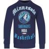 Pro Standard Mens NBA Old English Crewneck Sweatshirt(Midnight Navy)