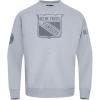 Pro Standard Mens NHL Neutral Fleece Crewneck Sweatshirt(Dark Heather Gray)