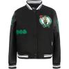 Pro Standard Womens NBA Old English Varsity Jacket(Black)