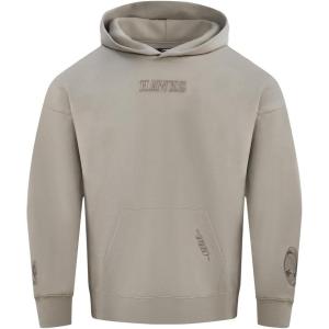 Pro Standard Mens NBA Old English Crewneck Sweatshirt(Heather Gray/Black)