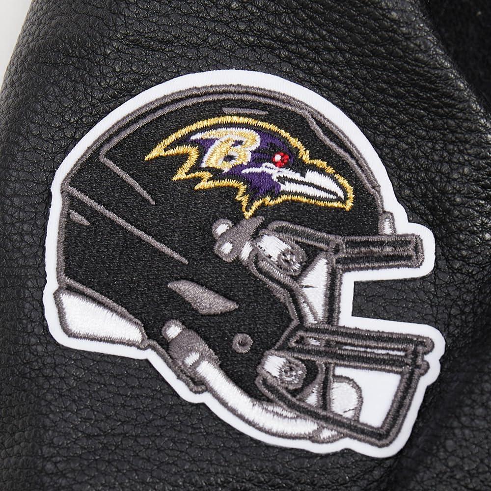 imagePro Standard Big Boys NFL Retro Classics Varsity JacketBlack