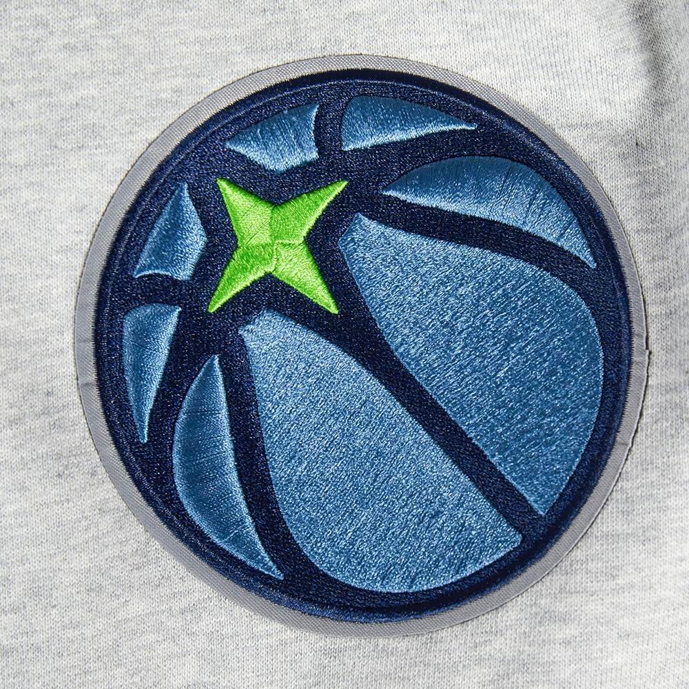 imagePro Standard Mens NBA Old English Pull Over HoodieHeather Grey