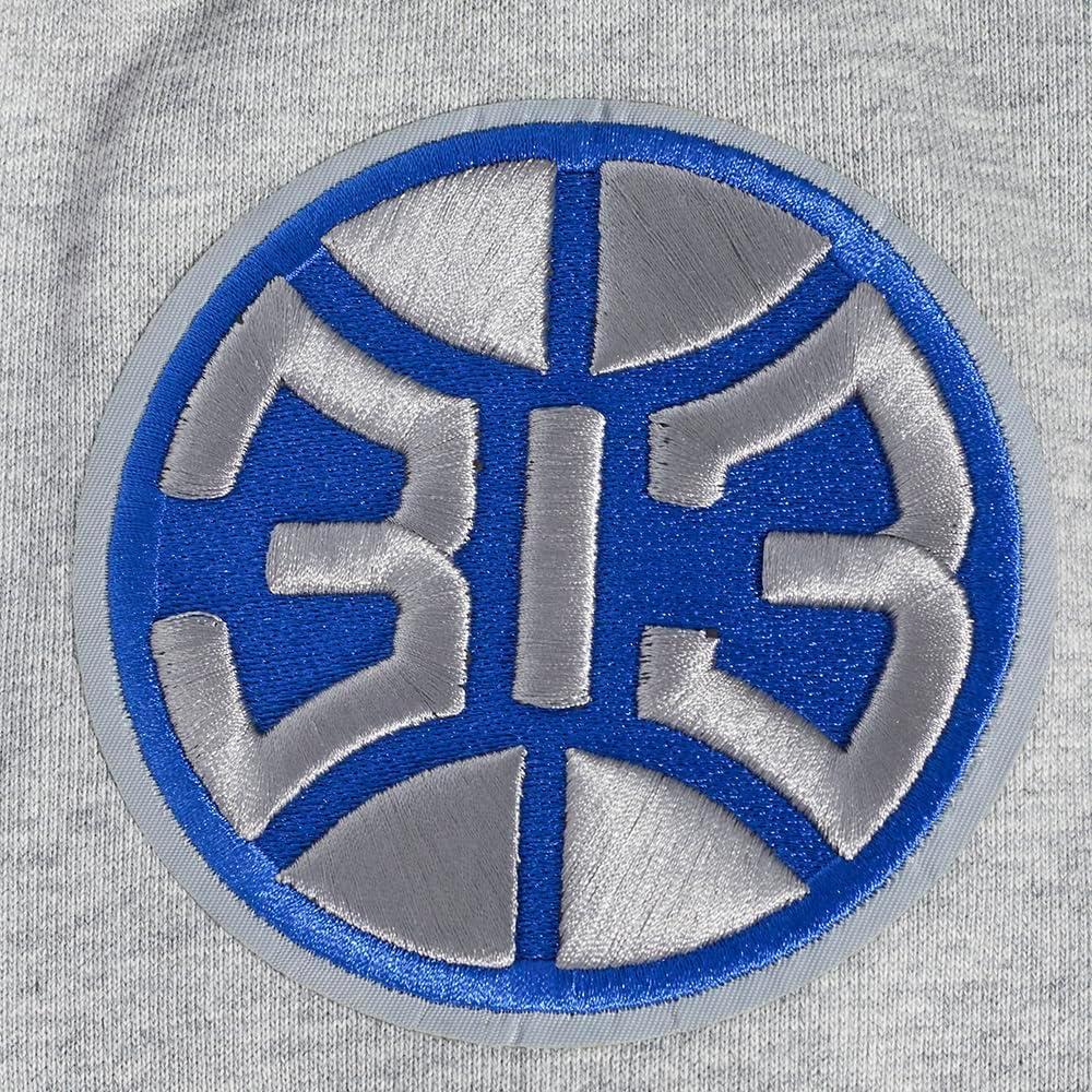 imagePro Standard Mens NBA Old English Pull Over HoodieHeather Grey