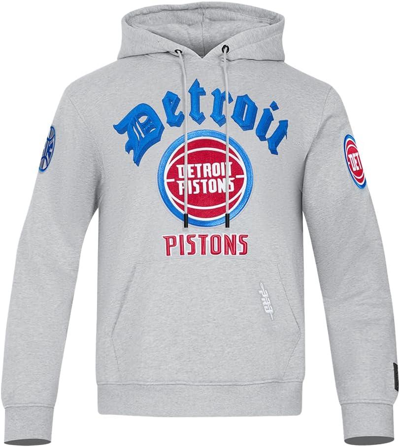 imagePro Standard Mens NBA Old English Pull Over HoodieHeather Grey