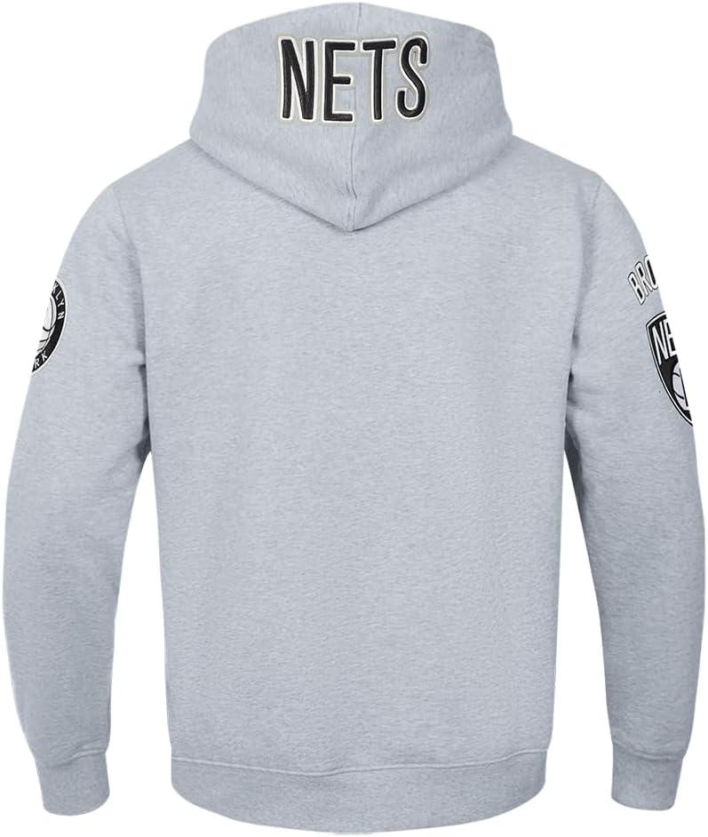 imagePro Standard Mens NBA Old English Pull Over HoodieHeather Grey
