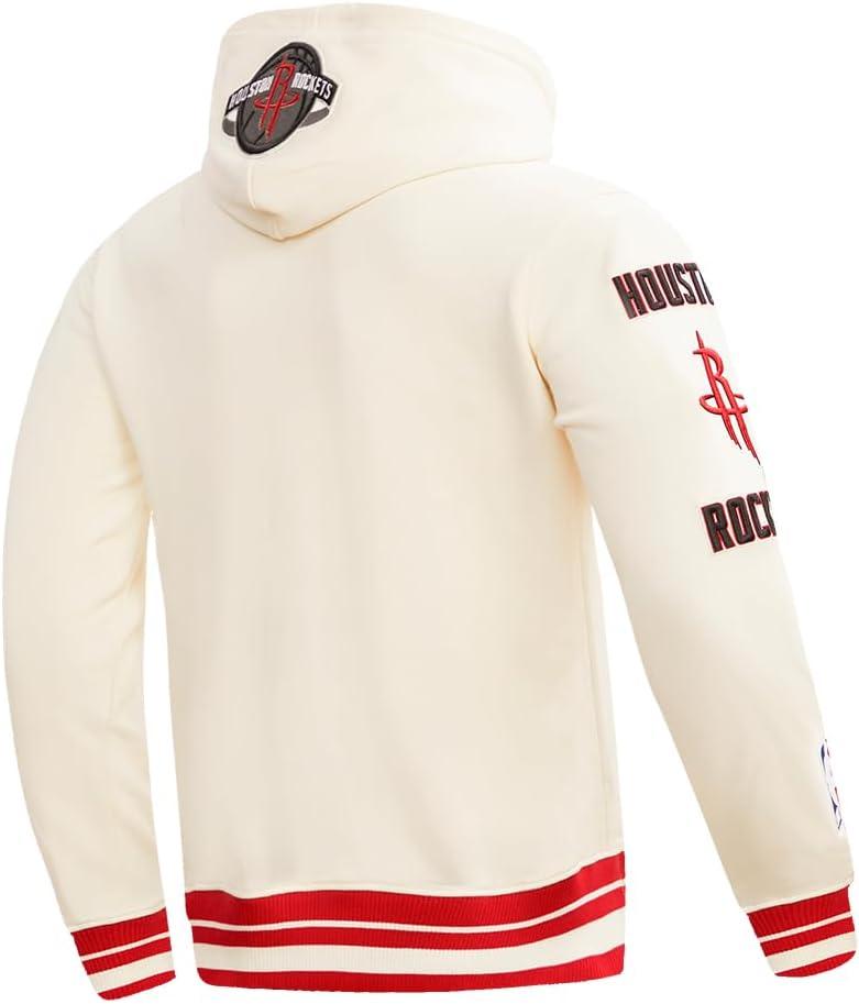 imagePro Standard Mens NBA Retro Classics Pull Over HoodieEggshell Red