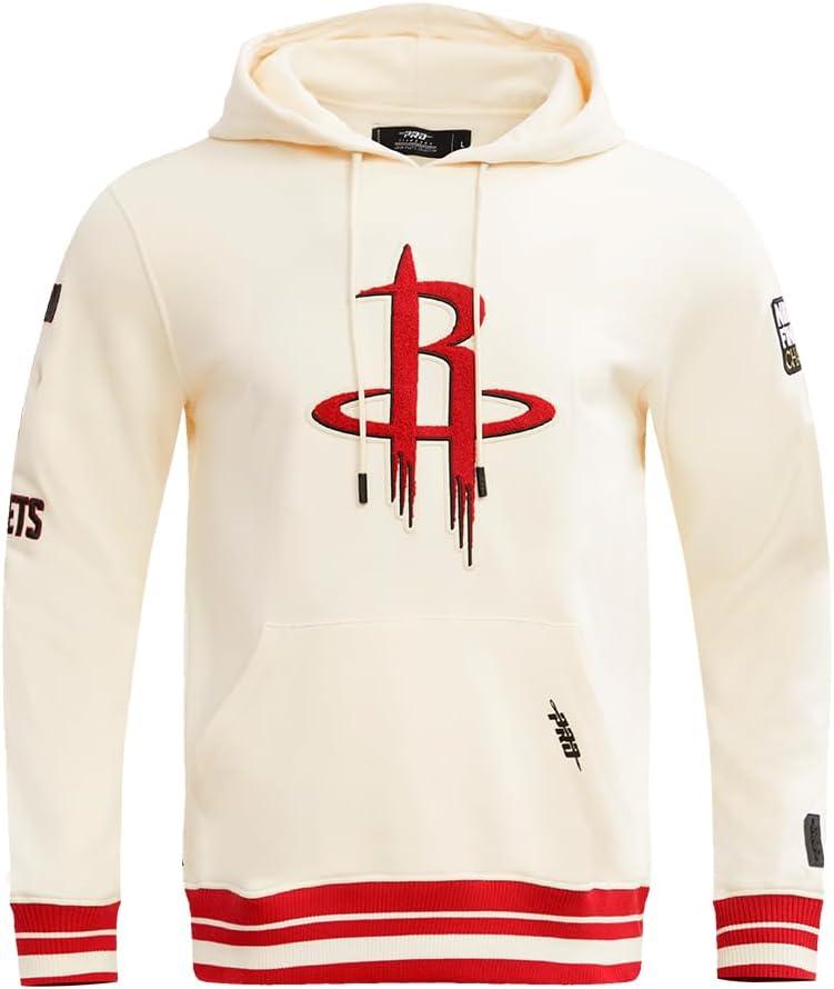 imagePro Standard Mens NBA Retro Classics Pull Over HoodieEggshell Red