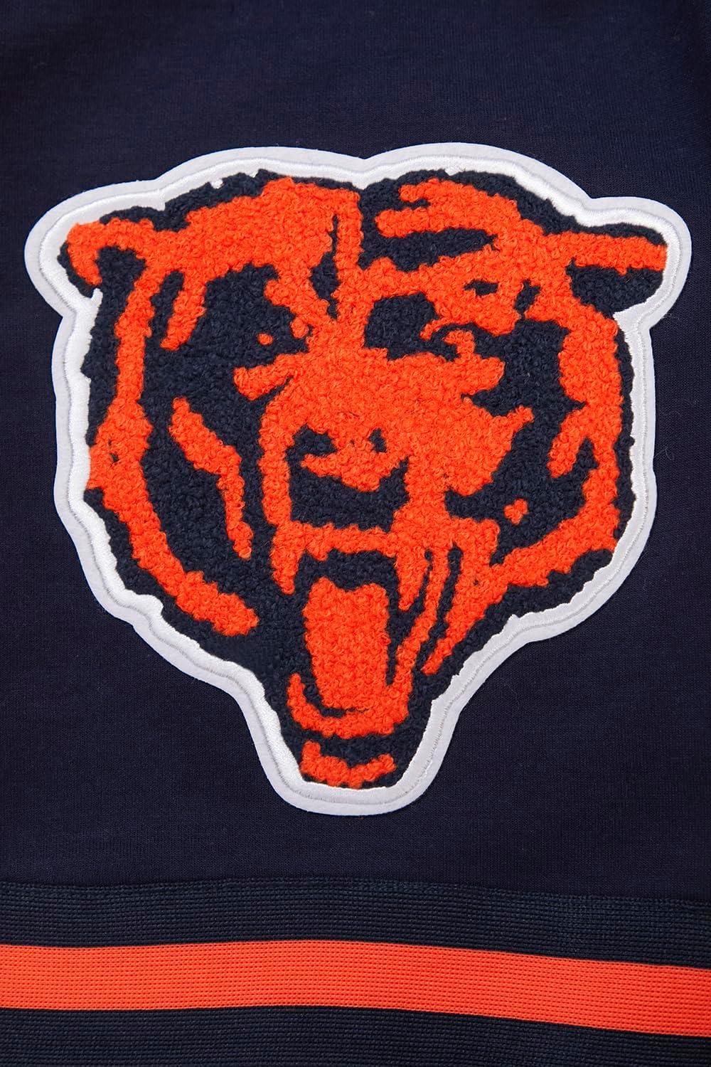 imagePro Standard Mens NFL Retro Classics Athletic ShortMidnight NavyOrangeMidnight Navy