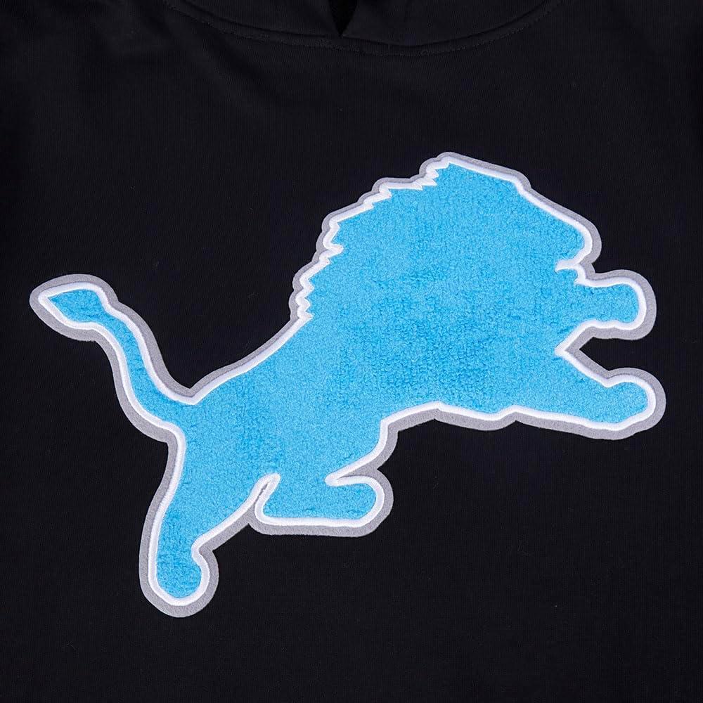 imagePro Standard Mens NFL Retro Classics Brushed Back French Terry Pull Over HoodieBlack