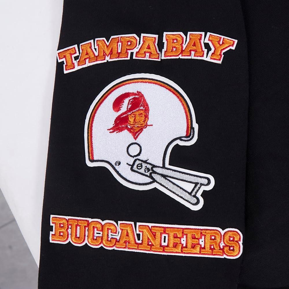 imagePro Standard Mens NFL Retro Classics Brushed Back French Terry Pull Over HoodieBlack