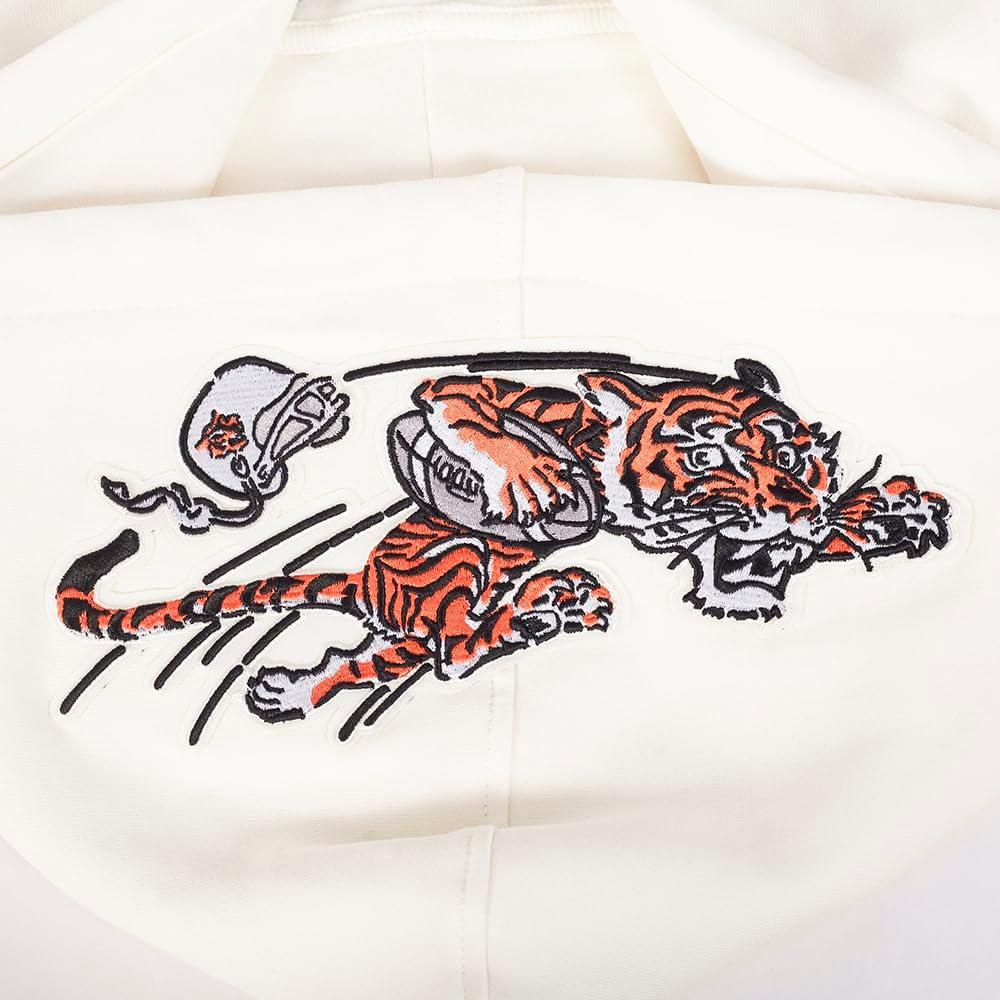 imagePro Standard Mens NFL Retro Classics Brushed Back French Terry Pull Over HoodieEggshell Black