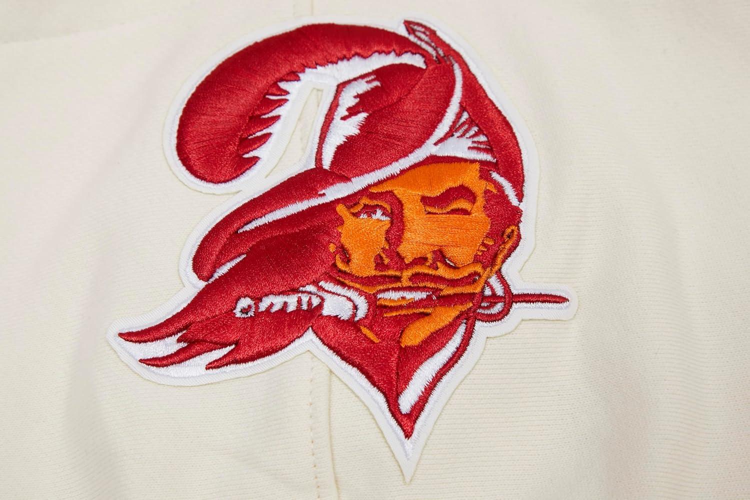 imagePro Standard Mens NFL Retro Classics Brushed Back French Terry Pull Over HoodieEggshell Black