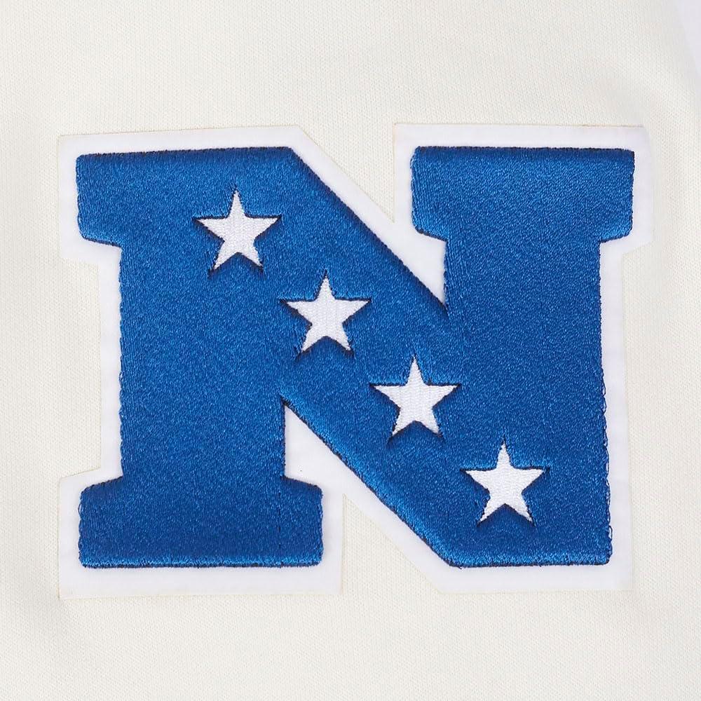 imagePro Standard Mens NFL Retro Classics Brushed Back French Terry Pull Over HoodieEggshell Red