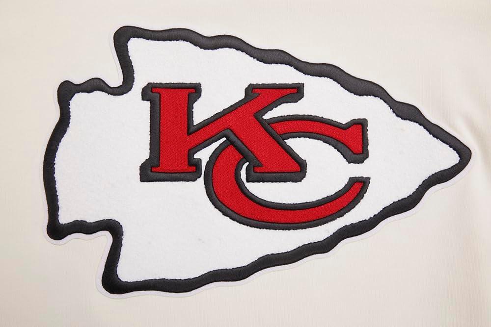 imagePro Standard Mens NFL Retro Classics Brushed Back French Terry Pull Over HoodieEggshell Red