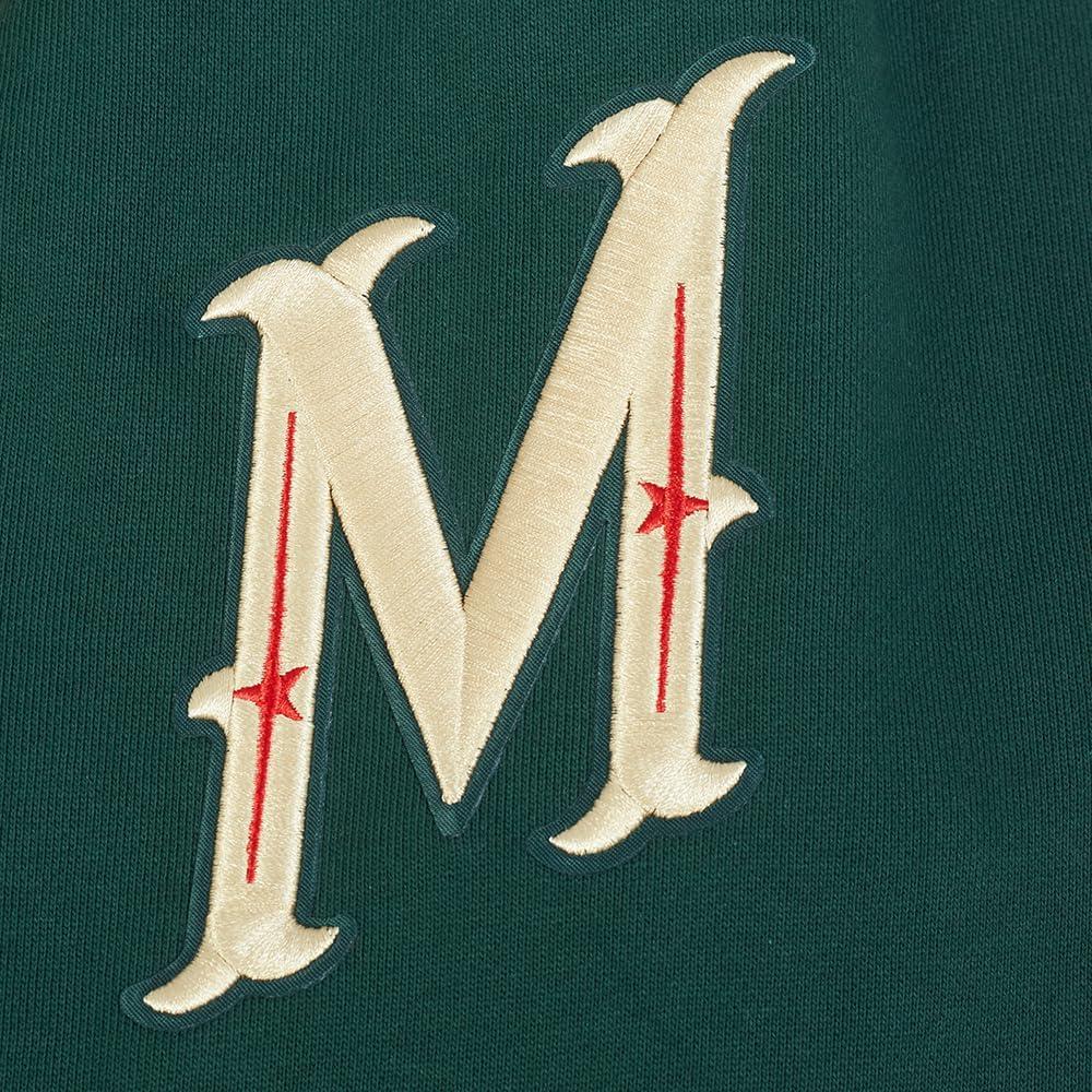 imagePro Standard Mens NHL Classic Chenille Full Zip HoodieForest Green