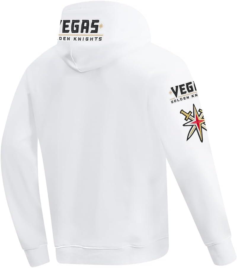 imagePro Standard Mens NHL Classic Chenille Full Zip HoodieWhite